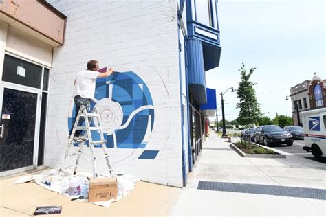 Mural Taking Shape In Downtown Kankakee Galleries Daily