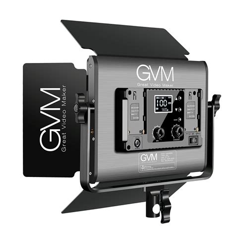 Gvm 680rs 50w Rgb Led Studio 2 Video Light Kit Gvm Official Site