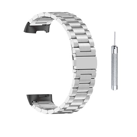 Metallarmband Fitbit Charge 5 Silver