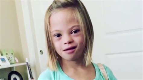 Girl Talks About Having Down Syndrome In Viral Video