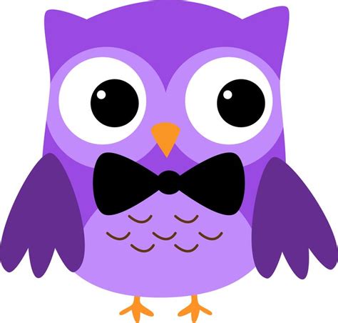 Purple Owl Clipart Free Download On Clipartmag