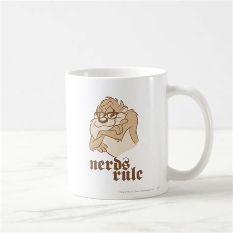 taz nerds rule coffee mug mugs coffee mugs nerd
