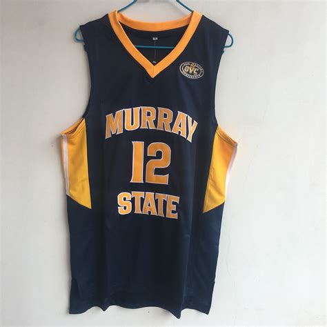 Murray State Jersey 12 Ja Morant Basketball Jersey Etsy
