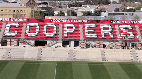 Ferco Seating And Profun Provided The Seats For Coopers Stadium Youtube