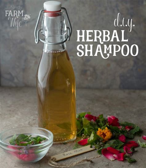Homemade Herbal Shampoo Herbal Shampoos Diy Shampoo Natural Shampoo