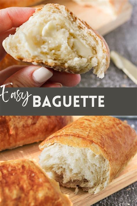 Easy Homemade Baguette Recipe Simply Scrumptious Eats
