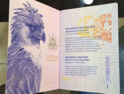 Pcg Unveils New Highly Secured E Passports The Filipino Times