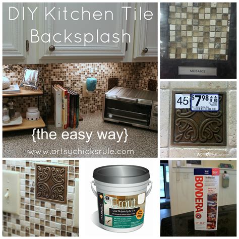 Diy backsplash ideas are definitely doable for amateurs and will help you to add a bit of personality to your kitchen. Kitchen Tile Backsplash (Do-It-Yourself) | Kitchen tile diy, Renovation, Home projects