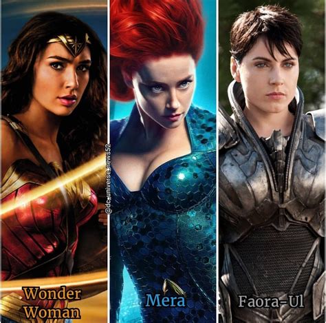 I Would Love To See Wonder Woman And Mera Fight Faora Ul In The Dceu