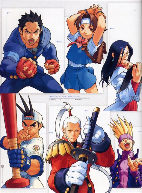 Capcom Design Works Comic Art Style Character Design
