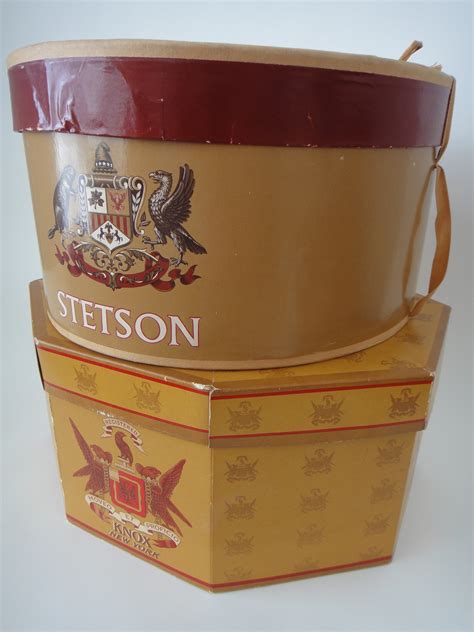 Vintage Stetson And Knox Hat Boxes Ebth