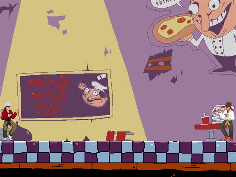 Pizza Tower Fake Peppino Boss Stage Stages AK1 MUGEN Community