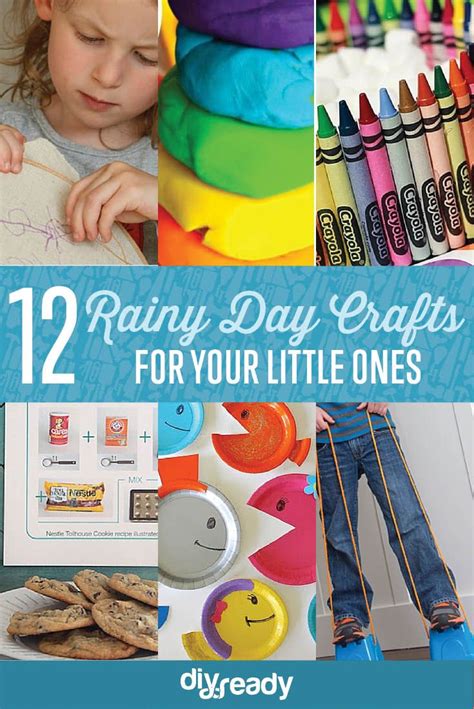 Projects For Kids Rainy Day Crafts Rainy Day Activities Diy