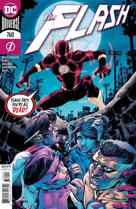 The Flash 760 Howard Porter Cover Fresh Comics