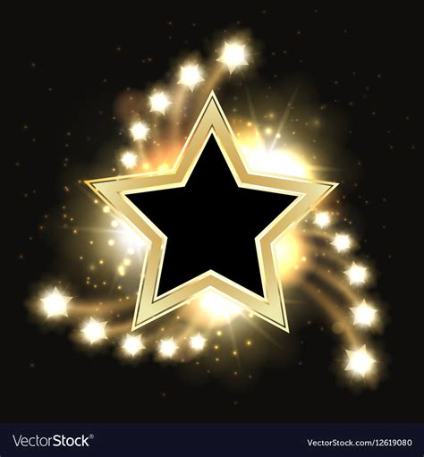 Gold Stars Stars And Moon Star Sparkling Star Clipart Transparent