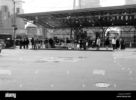 Ground Zero World Trade Center New York City America Stock Photo Alamy