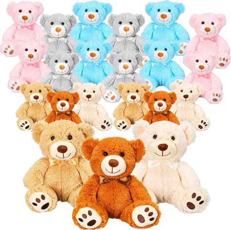 Amazon 24 Piezas De Osos De Peluche A Granel Osos De Peluche