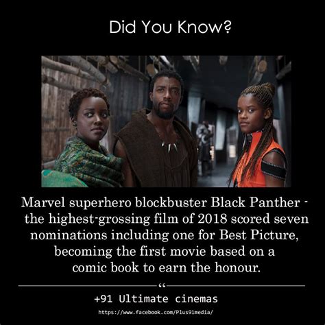 black panther did you know movie facts marvel superheroes comic books