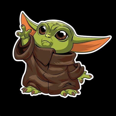 Baby Yoda T Shirt Svg 1340 Svg File For Silhouette New Svg Cut
