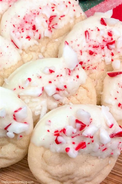 Candy Cane Sugar Cookies The Soccer Mom Blog