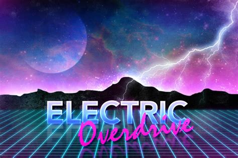 How To Create 80s Style Retro Futuristic Neon Artwork