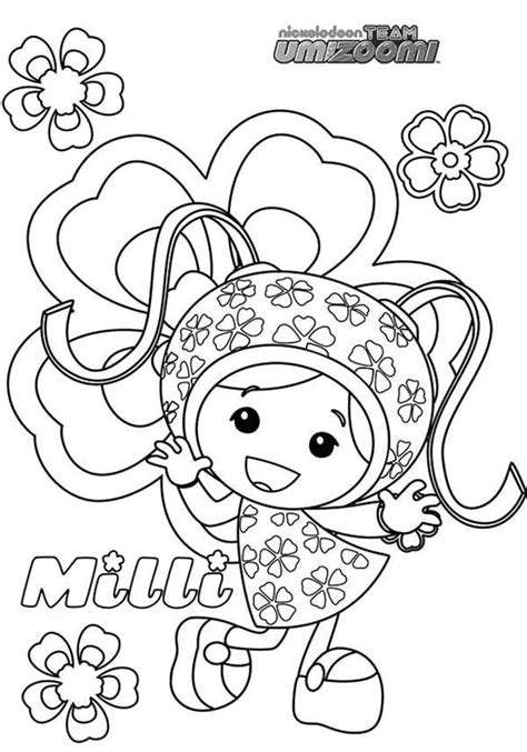 They develop imagination, teach a kid to be accurate and attentive. Milli from Team Umizoomi Coloring Page | Color Luna | Team ...