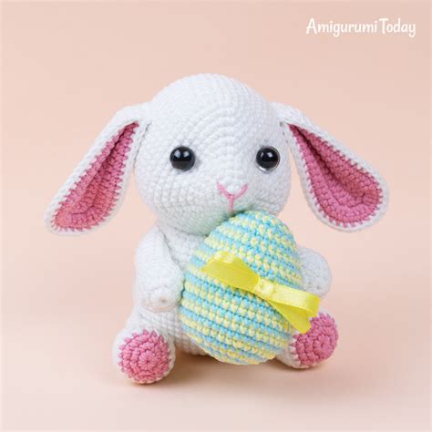 Amigurumi Bunny With Easter Egg Amigurumi Today