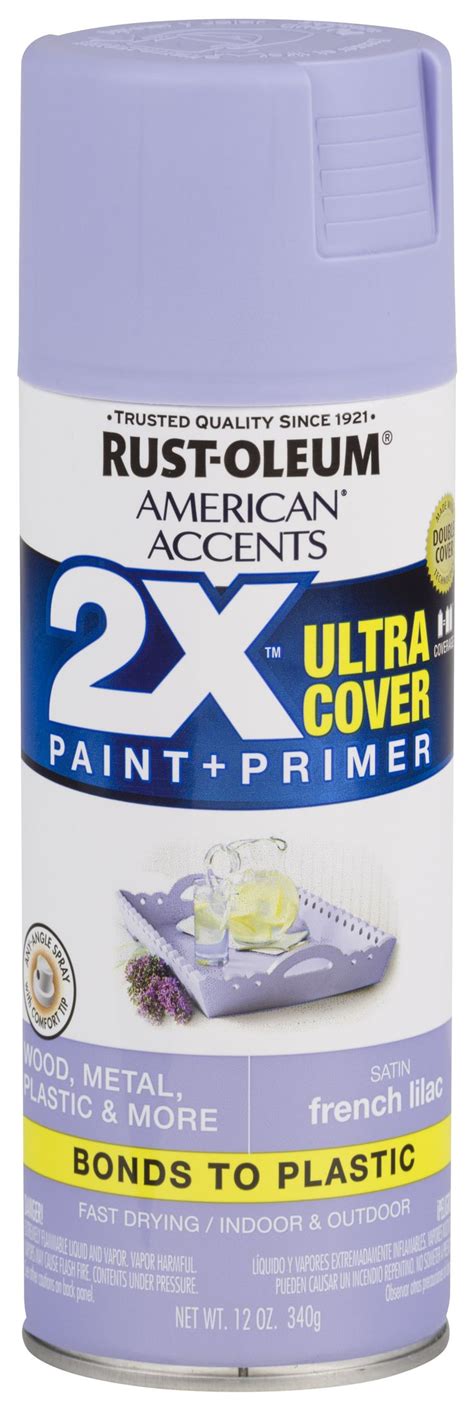 French Lilac Rust Oleum American Accents 2x Ultra Cover Satin Spray