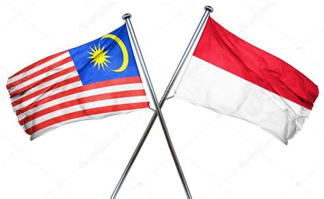 Perhaps you do not know the exact indonesian spelling of a word. Malaysia flag with Indonesia flag, 3D rendering — Stock ...