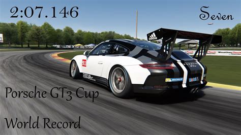 World Record Assetto Corsa Road America Porsche GT Cup