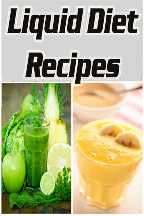 Liquid Diet Recipes Fit Result