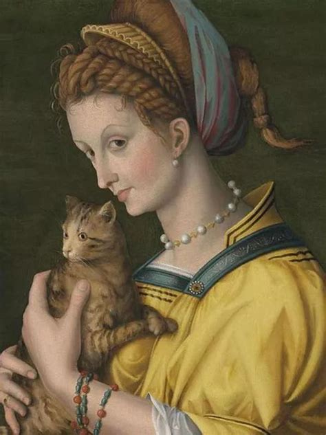 13 Renaissance Cats Who Just Dont Care Storia Dellarte Gattini