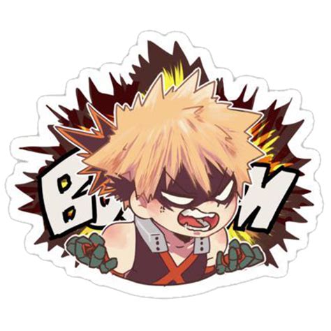 Bakugo Sticker Image Abyss