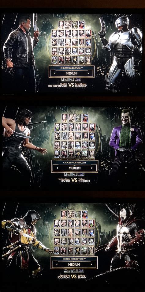 Mortal Kombat 11 Guest Characters By Alienskiller1 On Deviantart