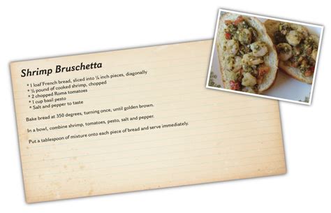 Mix chicken stock and remaining pesto sauce. Shrimp Bruschetta | Shrimp bruschetta