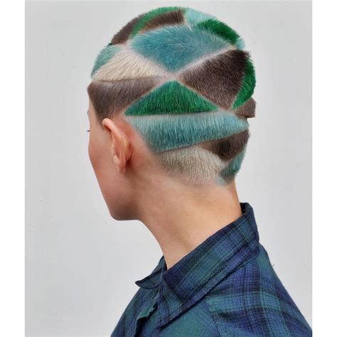 Hairstylist Janine Ker Remakes Retro Trends With Razors And Rainbows