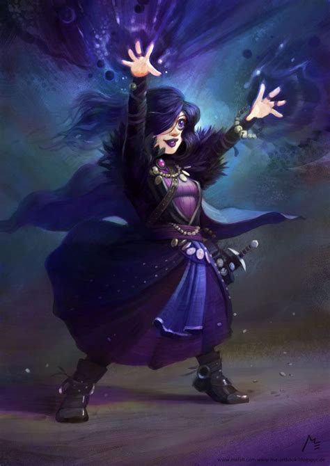 Gnome Sorceress By Vaejoun On Deviantart Fantasy Character Art Rpg