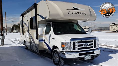 There are twelve different floorplans of the chateau class c that you can choose from, but each of them will have certain features included in their standard package. 30' Class C w/ 1 Slide Luxury RV Rental Denver, CO