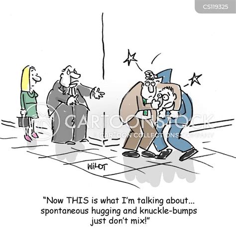 Knuckle Bump Cartoons And Comics Funny Pictures From Cartoonstock