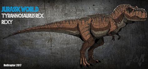 Jurassic World Rexy By Hellraptor On Deviantart Jurassic Park World