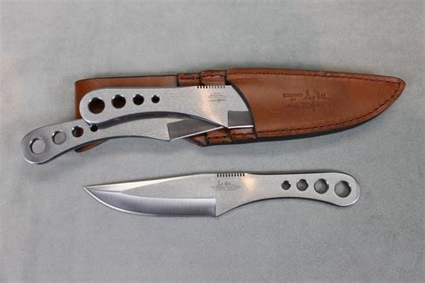 Gil Hibben Original Large Triple Thrower Set Knives And Tools