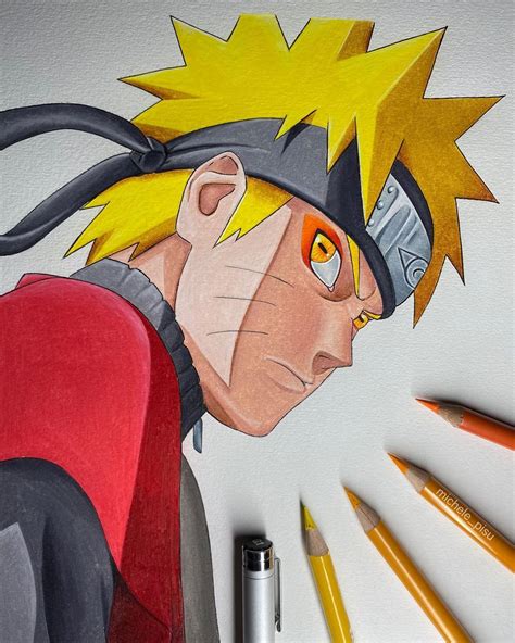 How To Draw Naruto Sage Mode At Drawing Tutorials