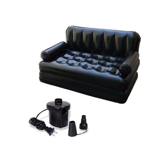 5 In 1 Adjustable Inflatable Air Bed Cum Sofa With