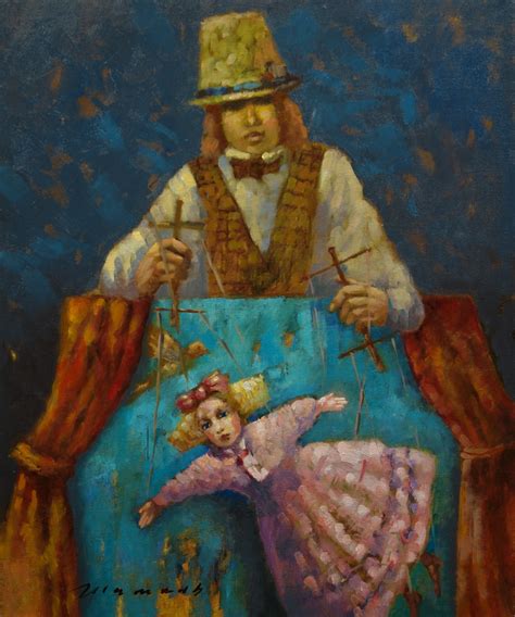Puppeteer Painting By Shamil Nadrov Artmajeur