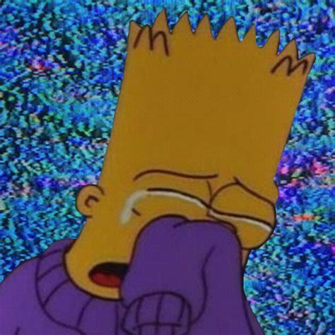 1080x1080 Sad Heart Bart 20 Bart Simpson Sad Pictures And Ideas On Stem Education Bart Simpson