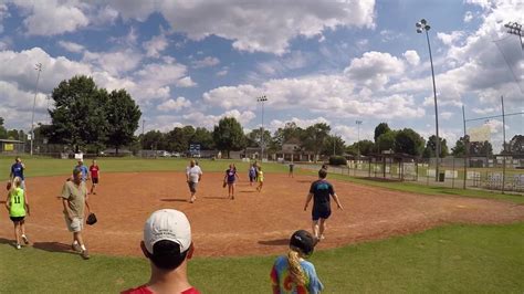 father daughter softball game youtube