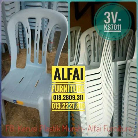 Pos ke seluruh malaysia termasuk singapura dan brunie. KERUSI PLASTIK 3V MURAH BORONG SUPPLIER - Alfai Furniture ...