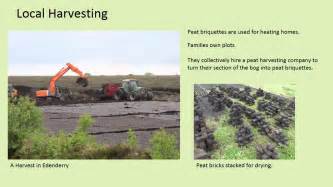 Peat Moss Harvesting In Ireland Youtube