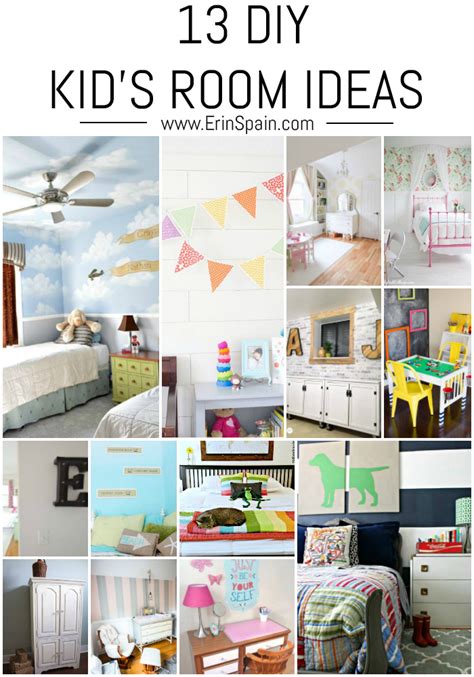 13 Diy Kids Room Ideas Erin Spain