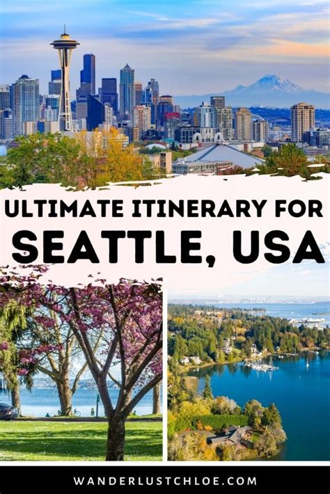 The Ultimate Seattle Itinerary Activities Attractions Tips 2023 Guide